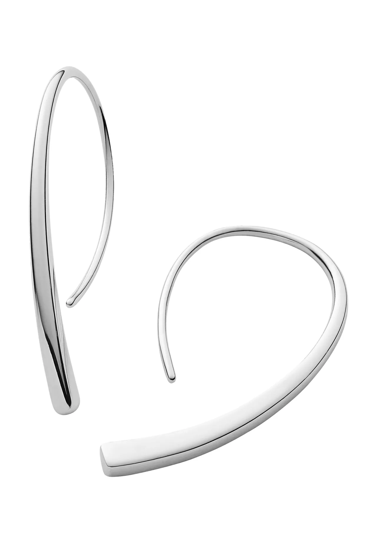 Minimalistische skulpturale Ohrhaken