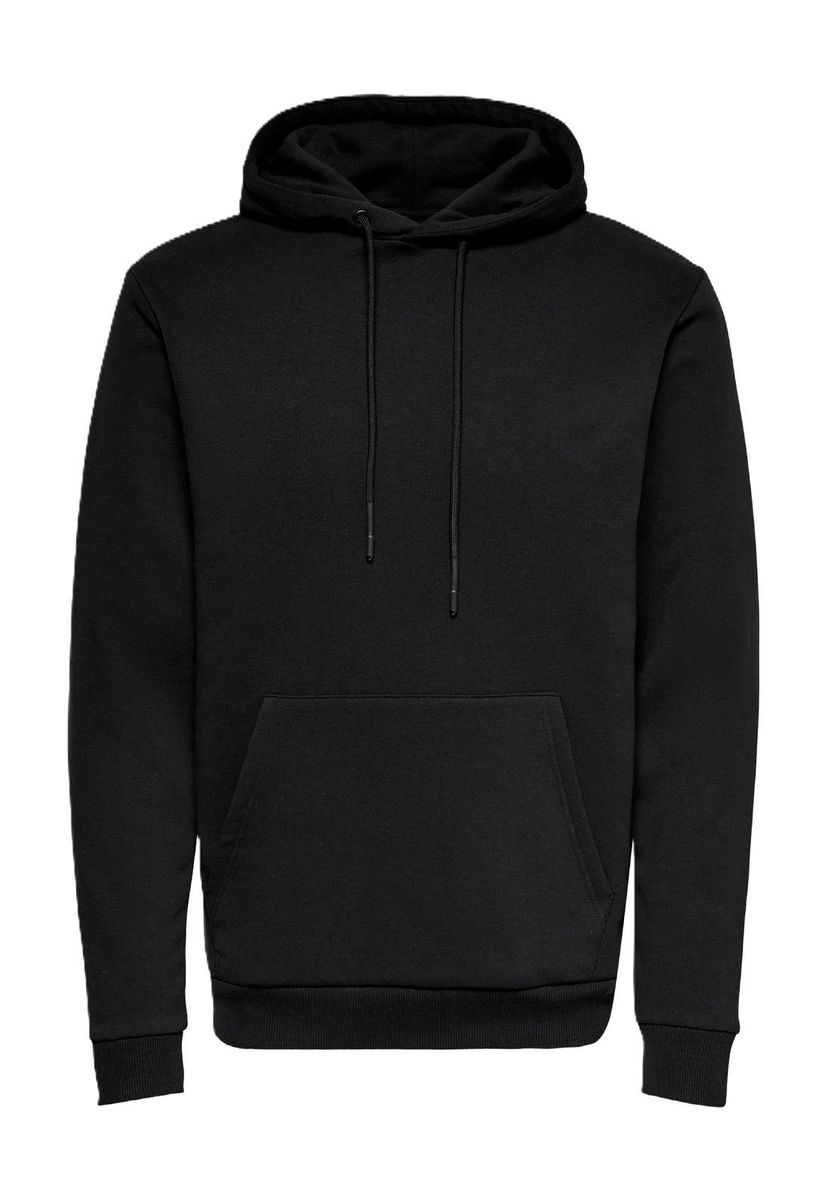Klassisches einfarbiges Kapuzenpullover-Sweatshirt