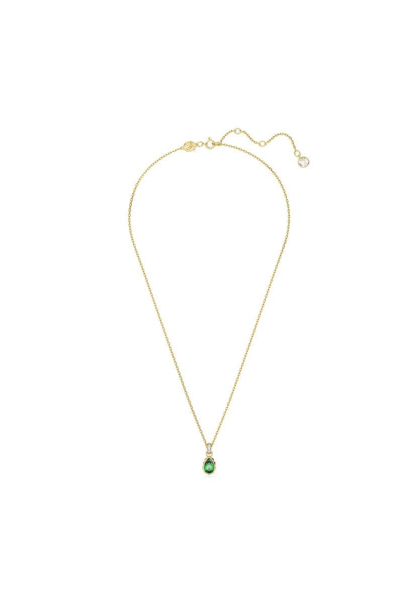 Elegante Halskette mit tropfenförmigem Kristallanhänger