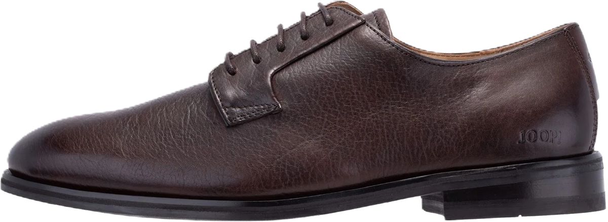 Klassische Derbys aus genarbtem Leder
