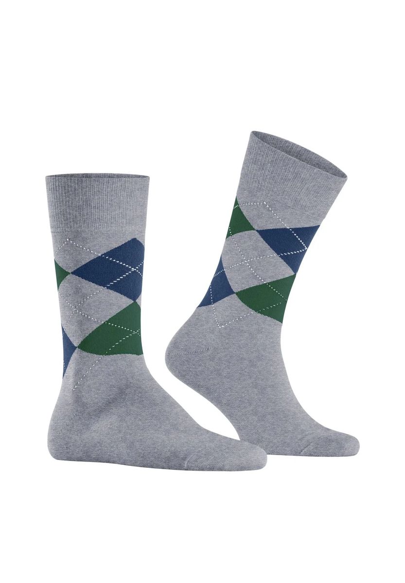 Klassische Socken mit Argyle-Muster