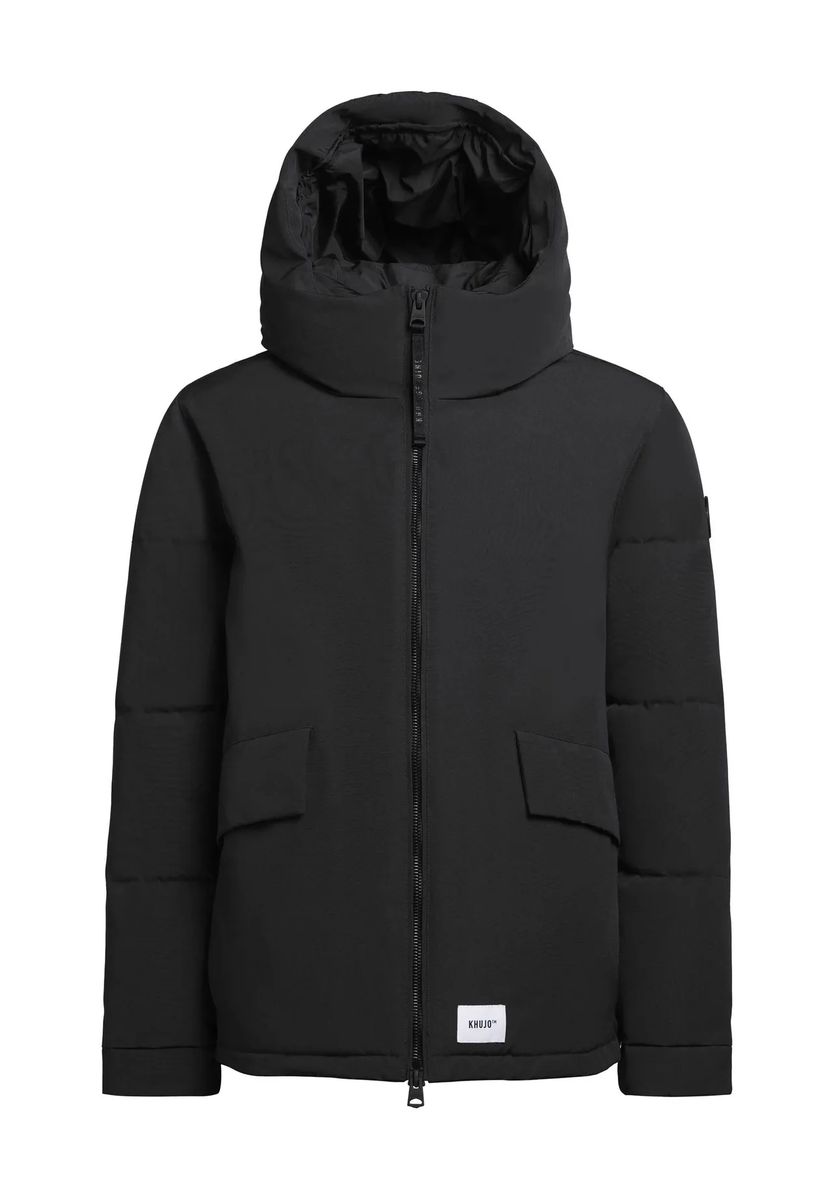 Wasserabweisender wattierter Kapuzenparka