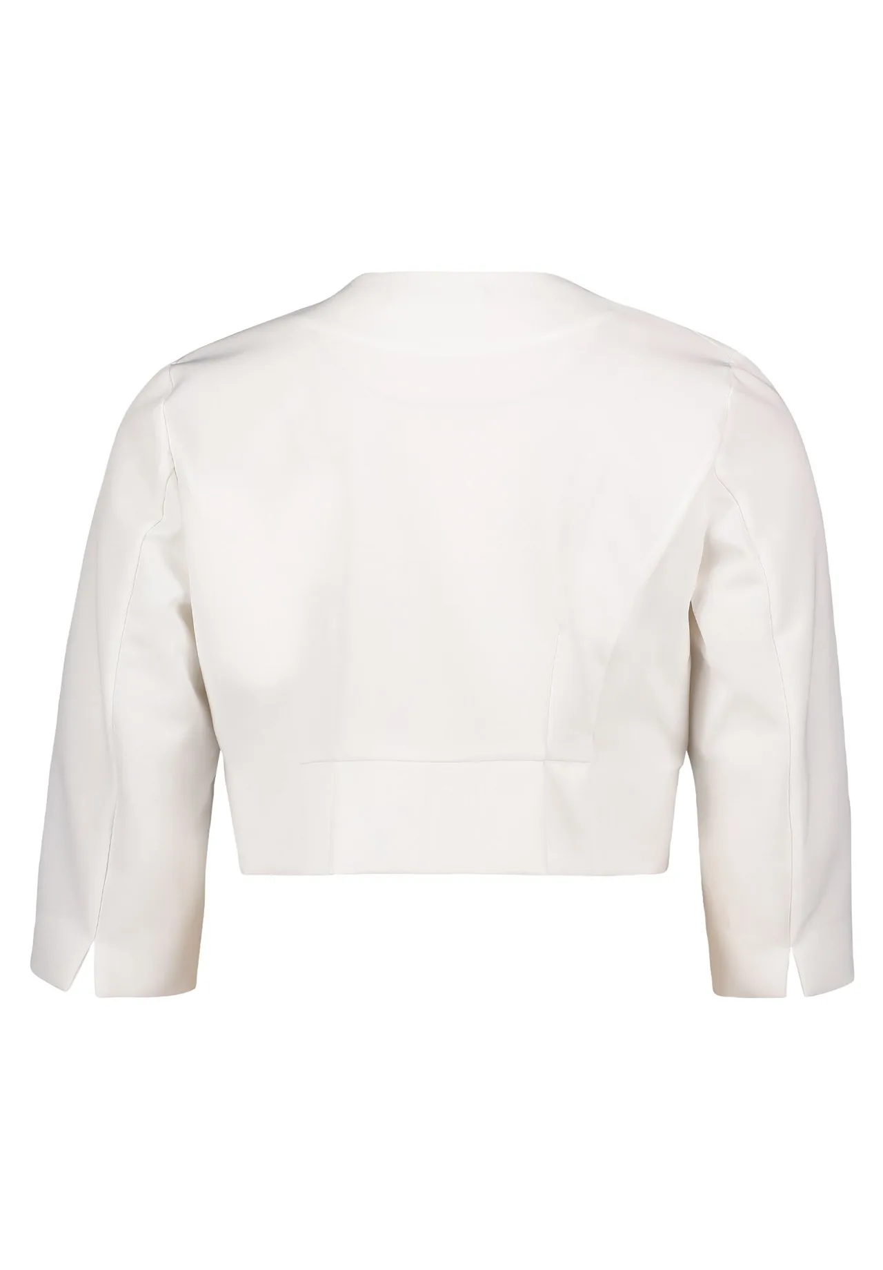 Eleganter Satin-Bolero mit Falten