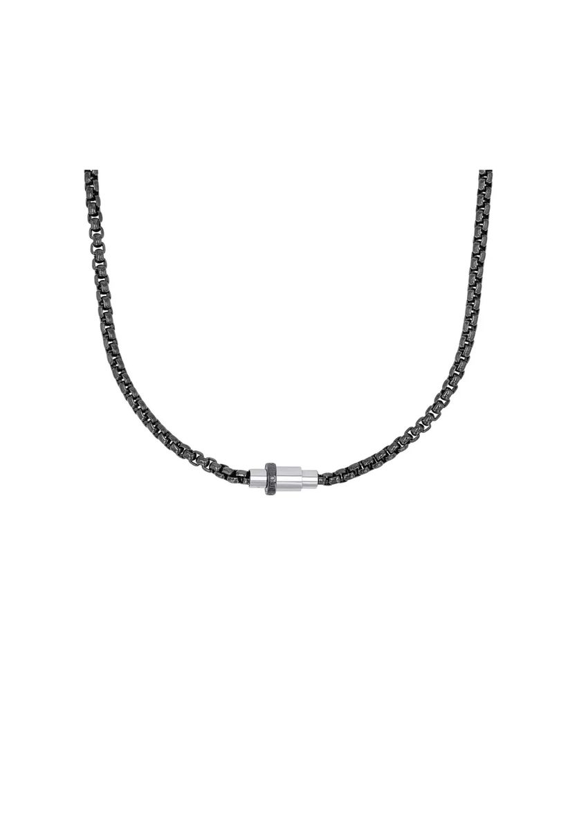 Elegante Venezianerkette mit Zylinder-Anhänger