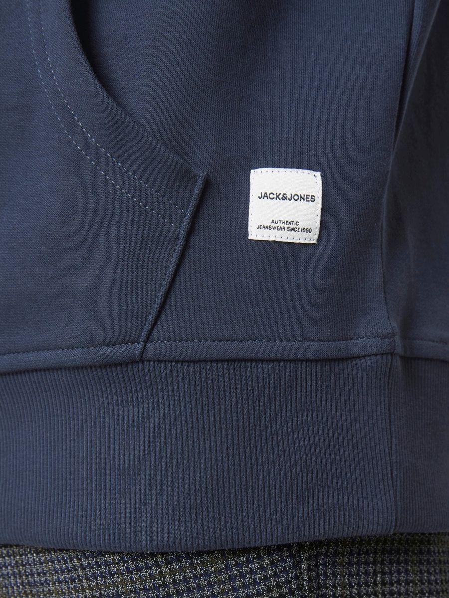 Klassischer Kapuzenpullover mit Kordelzug