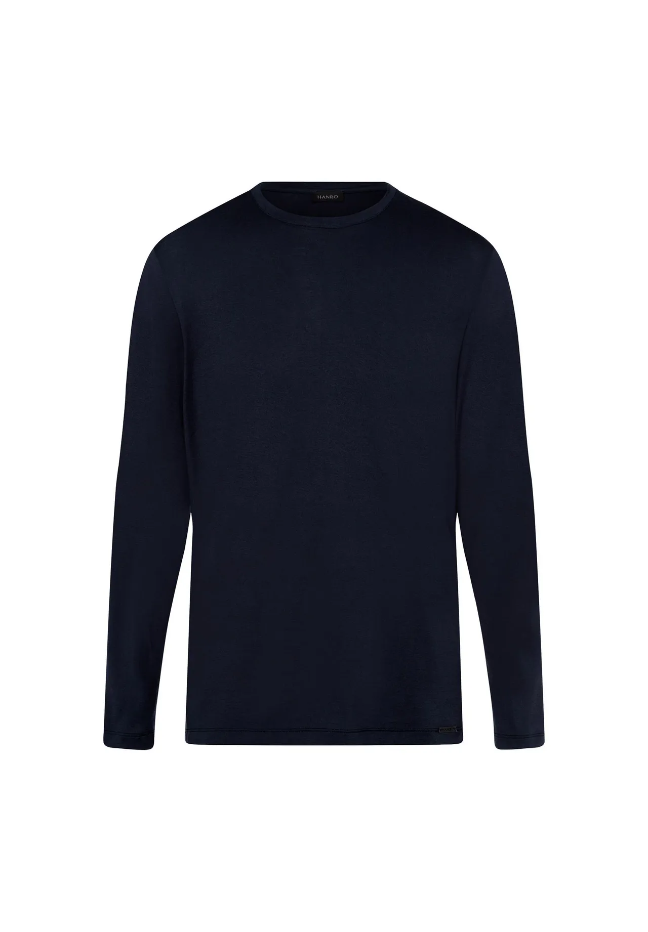 Klassisches Langarmshirt aus Baumwolljersey