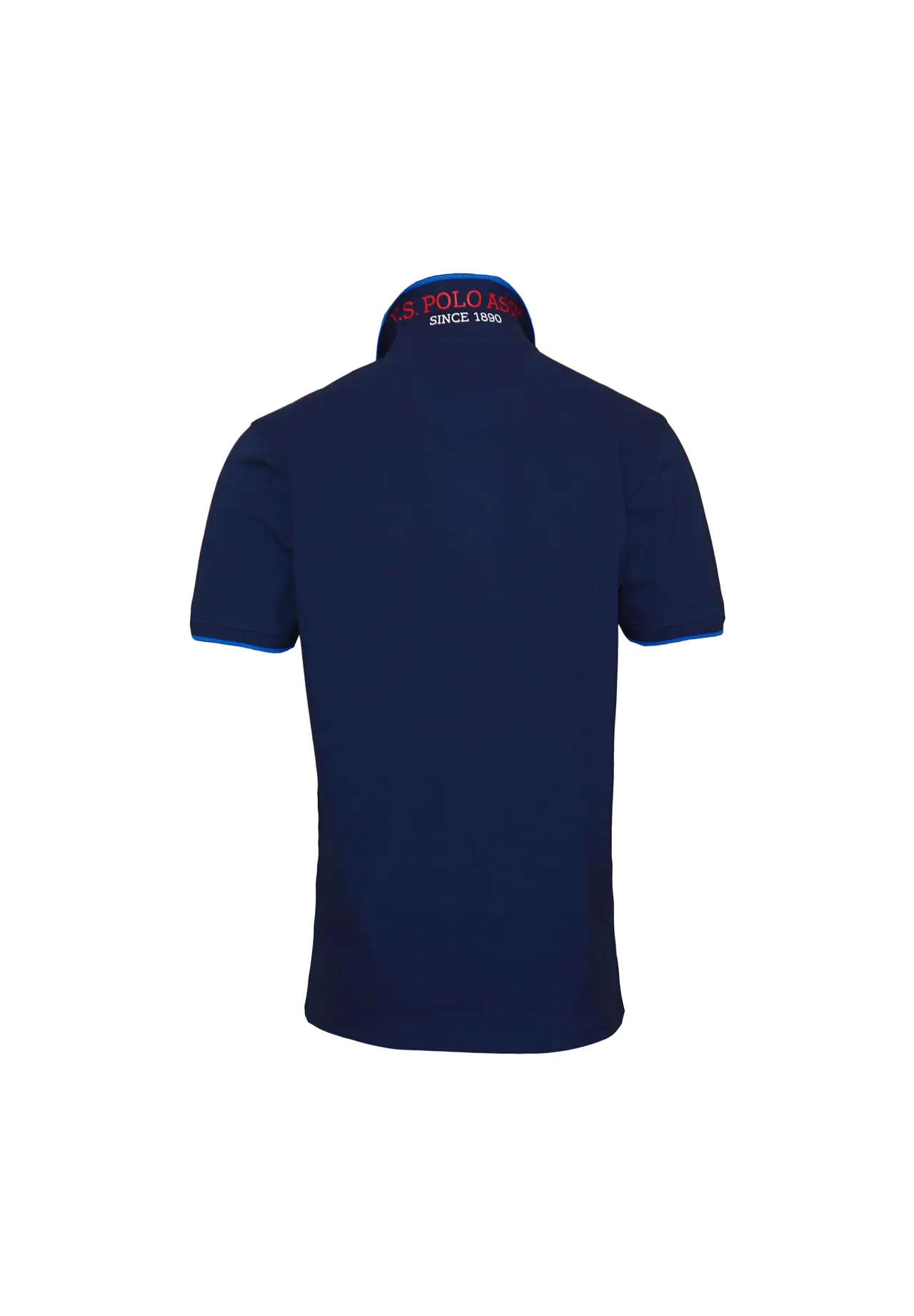 Klassisches Poloshirt mit Kontraststreifen