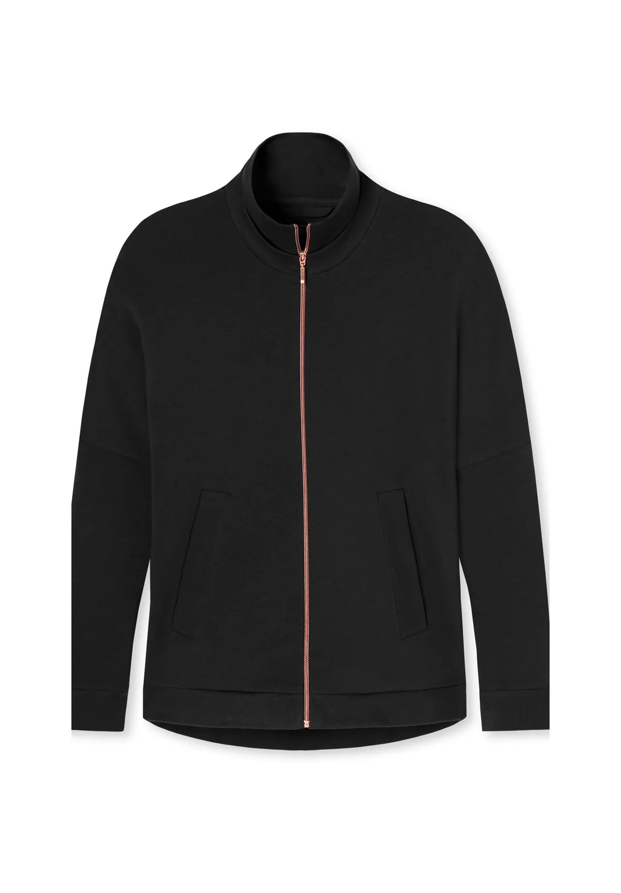 Lässige Oversize-Sweatjacke mit Reißverschluss