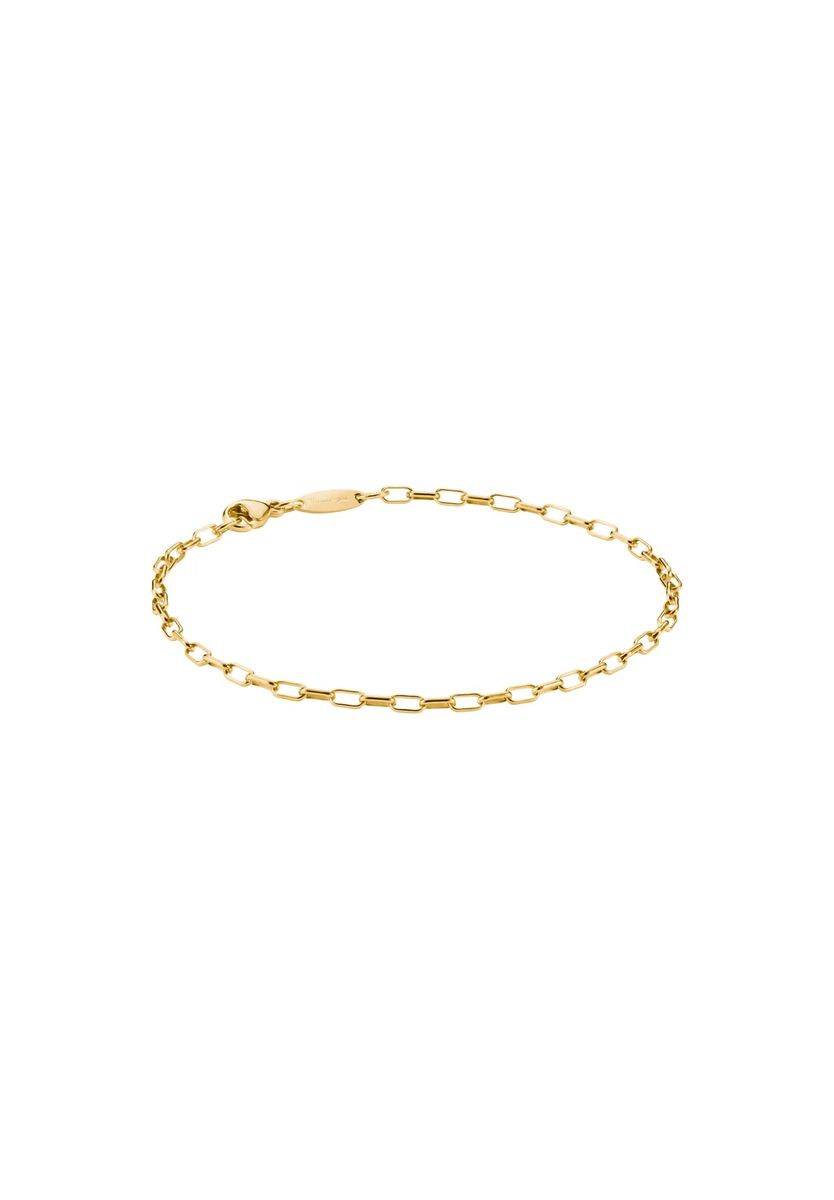 Elegantes Armband mit Paperclip-Gliedern