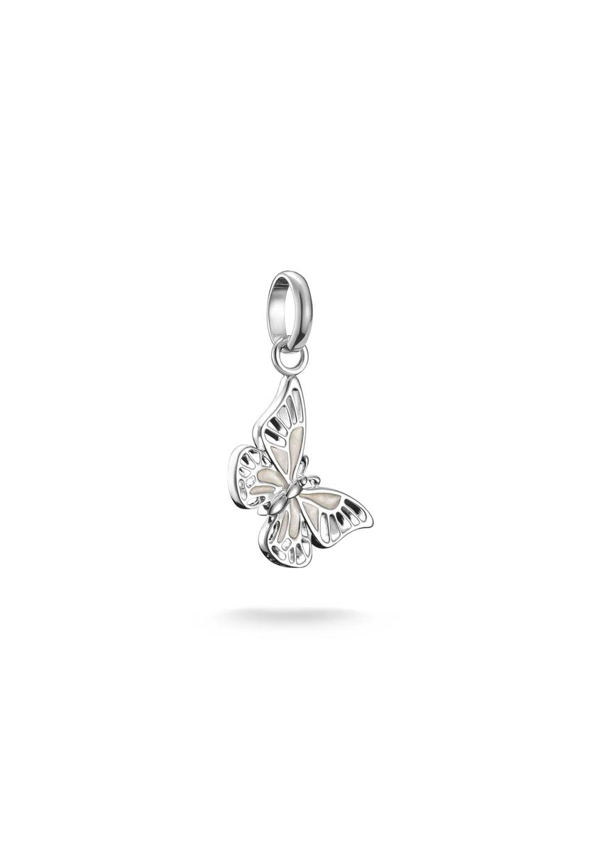 Filigraner Emaille-Schmetterlings-Charm