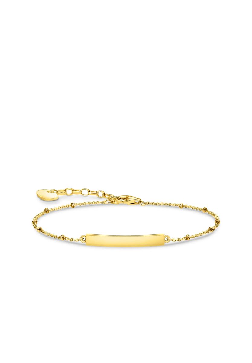 Klassisches Gravierbares Bar-Gliederkettenarmband