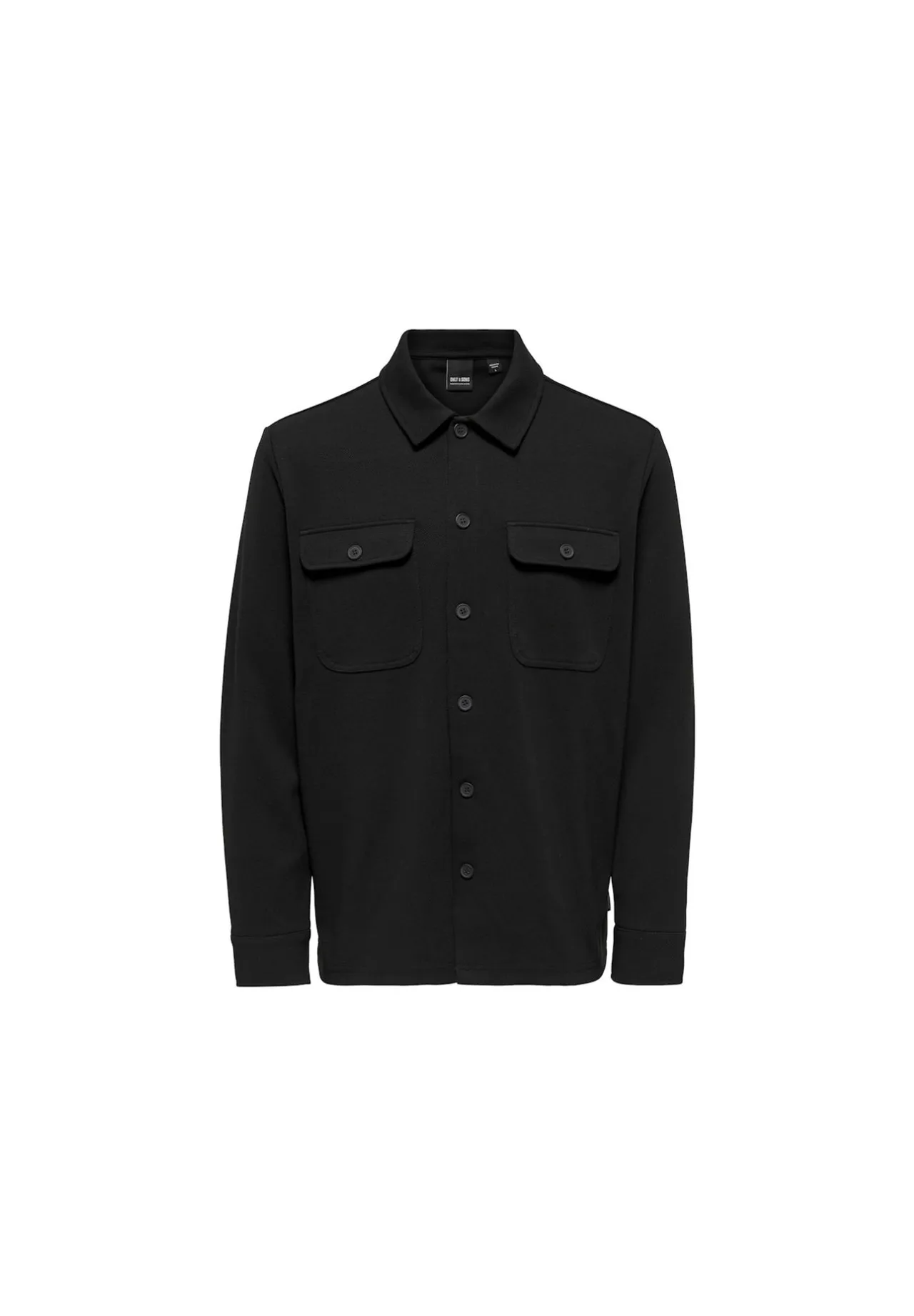Casual Jersey-Stoff Overshirt