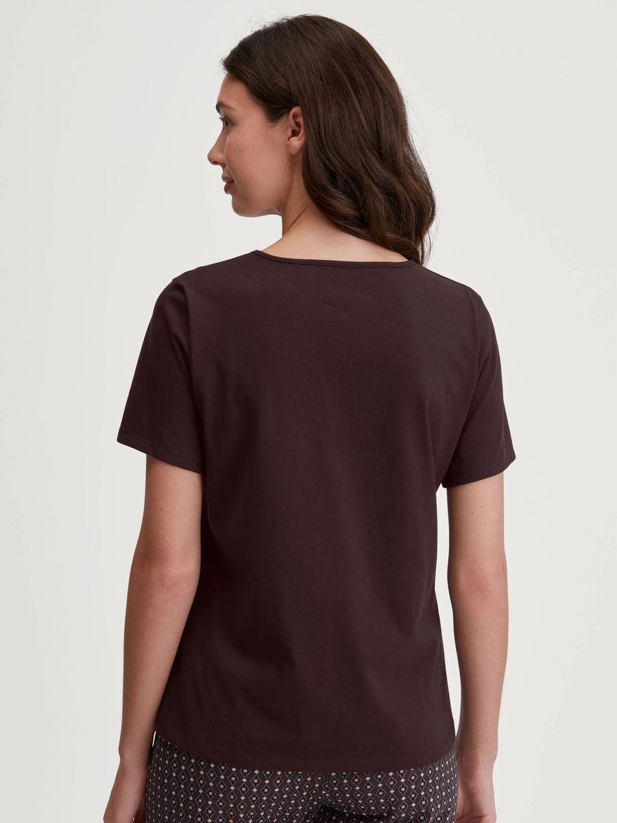 Schlichtes Schlafshirt aus Bio-Baumwolle