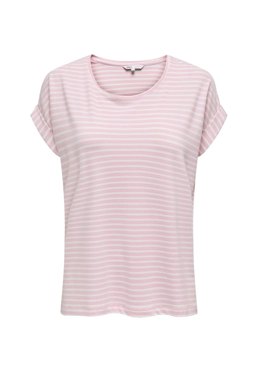 ONLY® T-Shirt, Streifen-Design, für Damen, grün, S