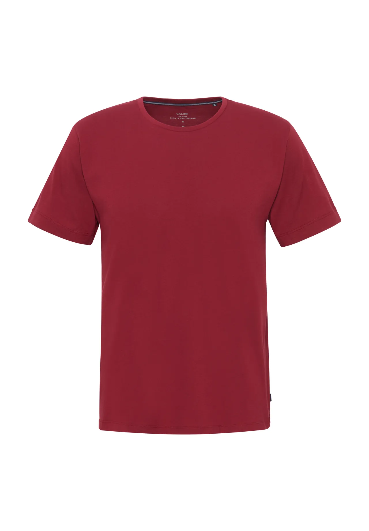 Baumwoll-Jersey T-Shirt mit Rundhalsausschnitt