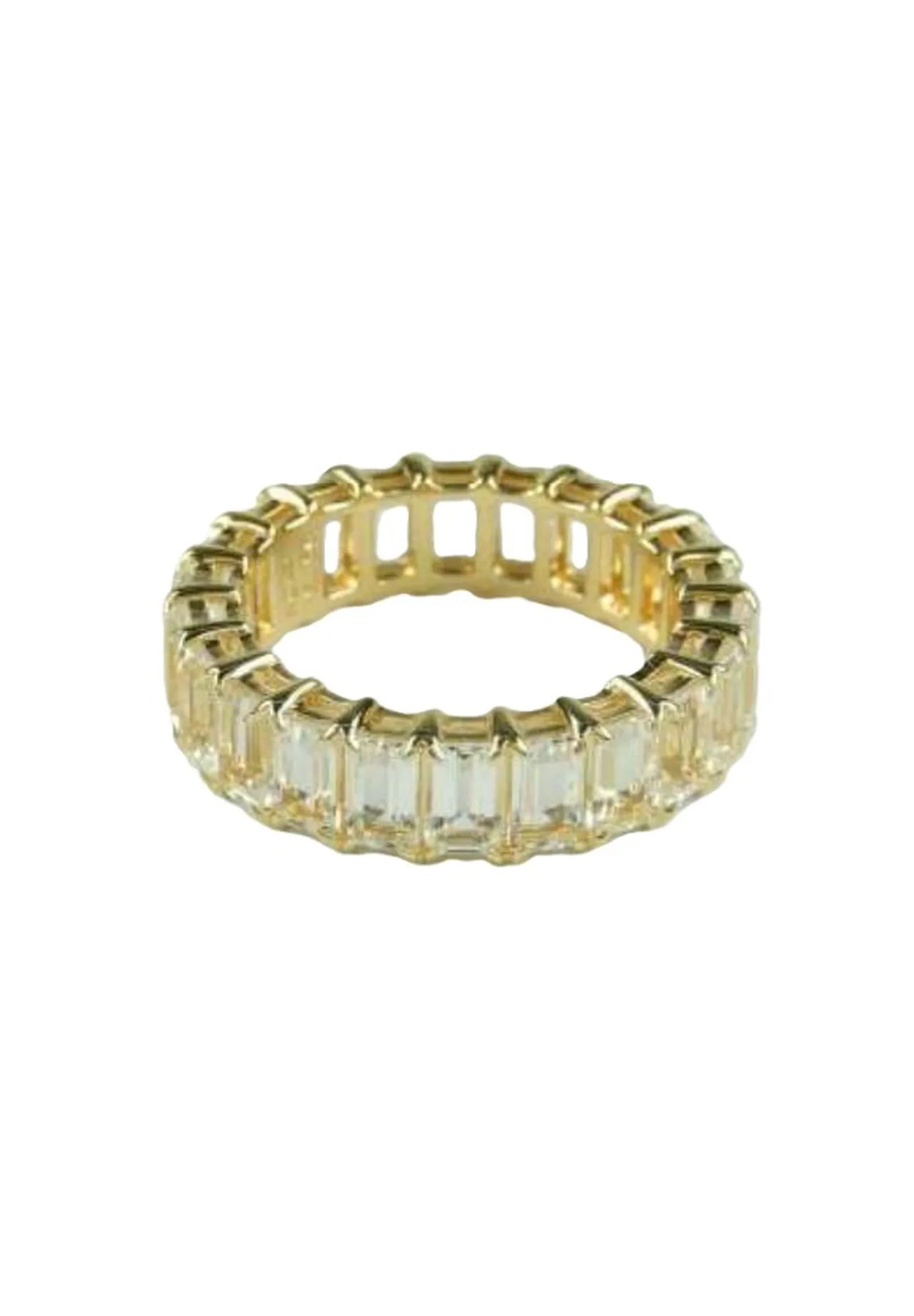 Zeitloser Eternity-Ring im Oktagonschliff