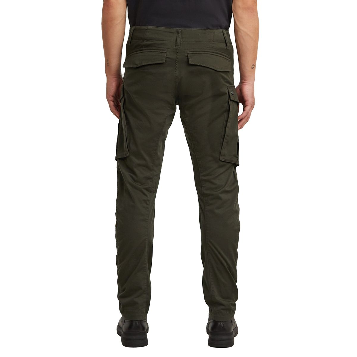 Regulär Zulaufende 3D Cargohose