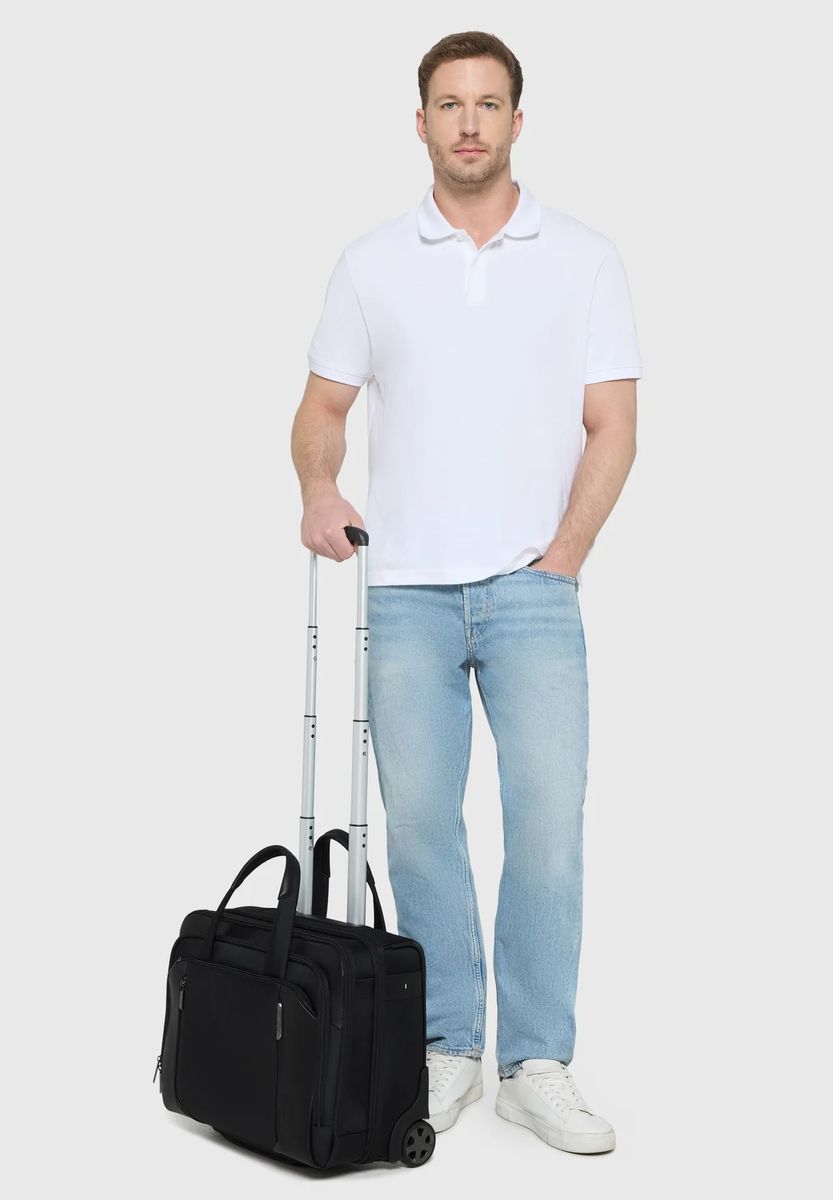 Erweiterbare Business-Tasche mit Rollen