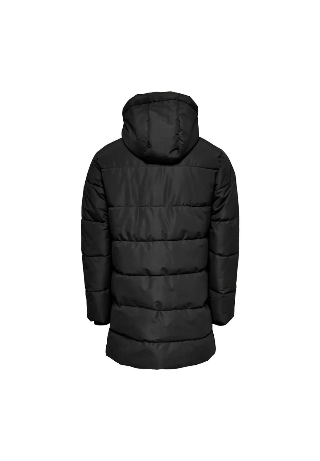 Langer gesteppter Winterparka