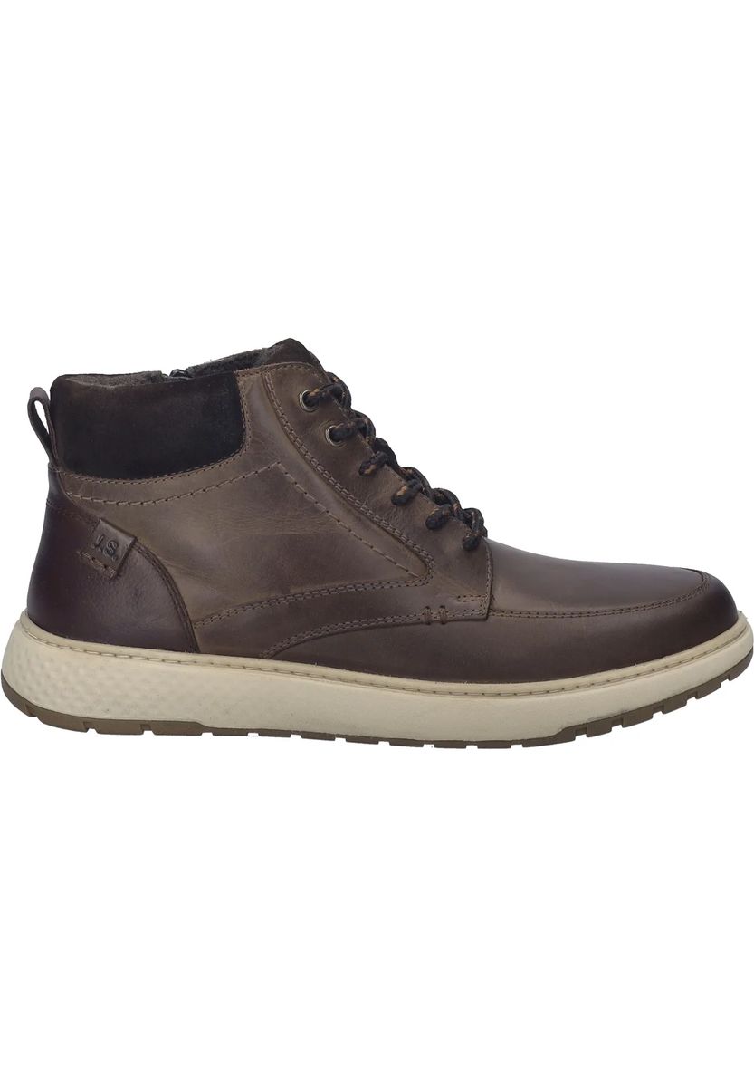 Lässige Leder-Stiefeletten zum Schnüren