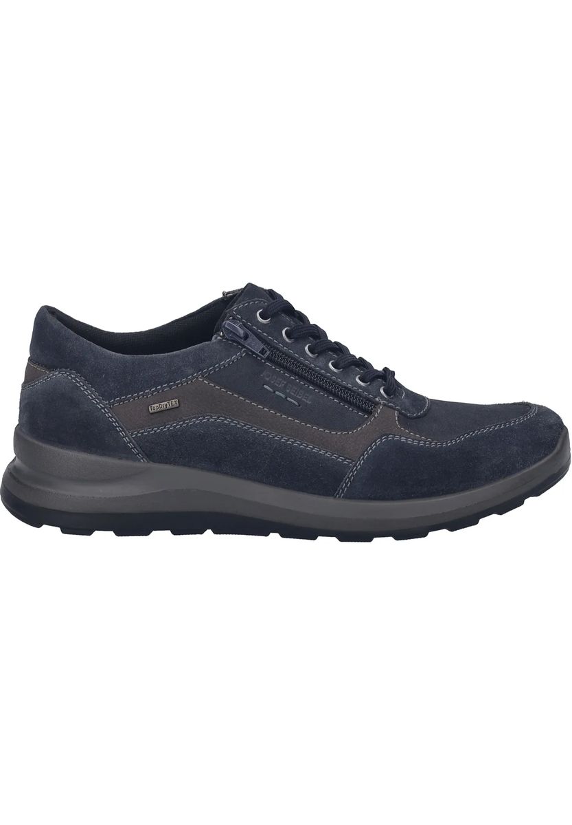 Wildleder-Sneaker mit seitlichem Reißverschluss