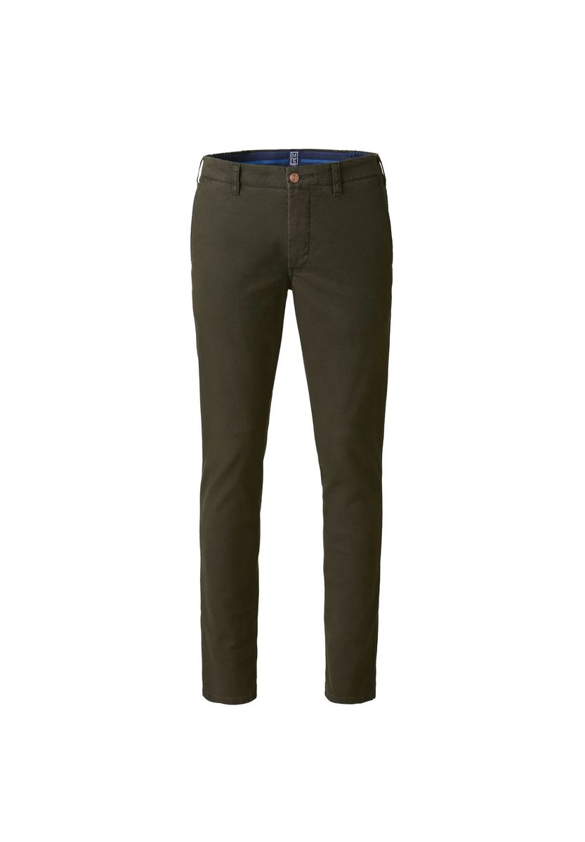 Moderne Baumwollchinos mit Mikrostruktur