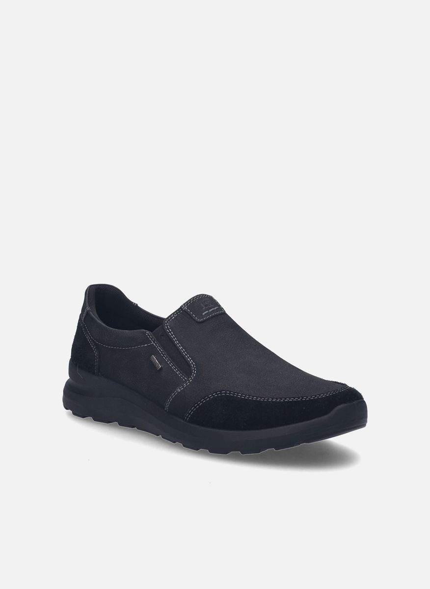 Wasserabweisende Leder-Slipper für Herren
