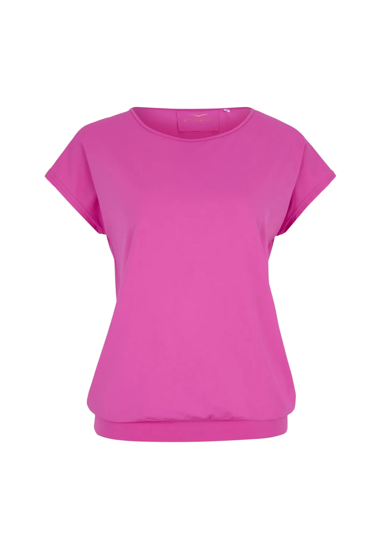 Kurzarm-Sportshirt mit breitem Bund