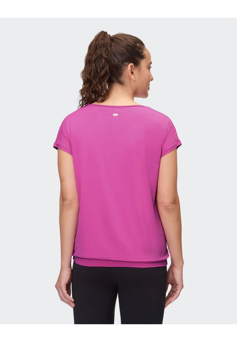 Kurzarm-Sportshirt mit breitem Bund