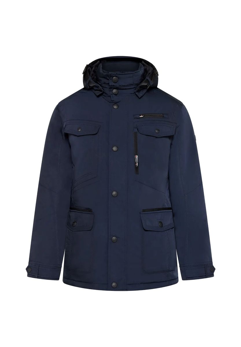 Wetterfester Winterparka mit mehreren Taschen