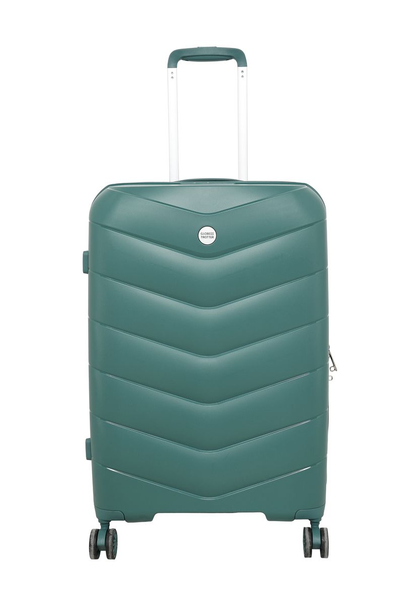 Strukturierter Hartschalen-Trolley mit Rollen