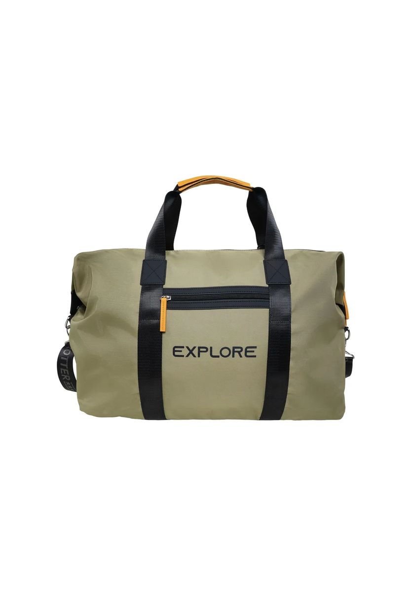 Utility-Duffle-Tasche mit Explore-Print