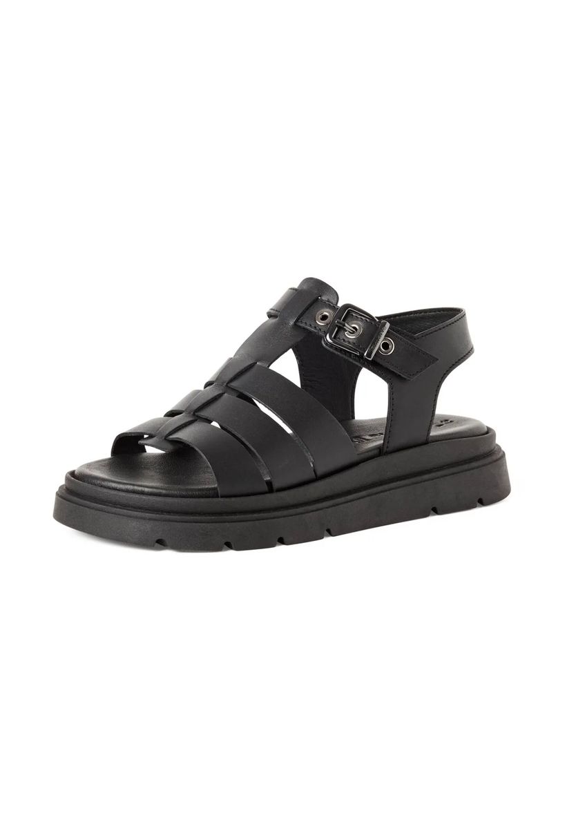 Chunky Riemchen-Sandalen im Cage-Design