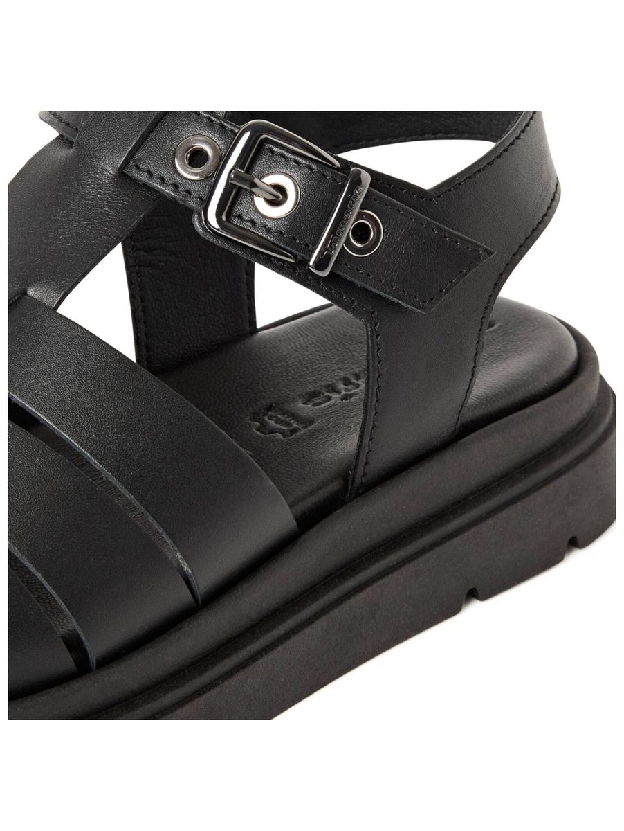 Chunky Riemchen-Sandalen im Cage-Design
