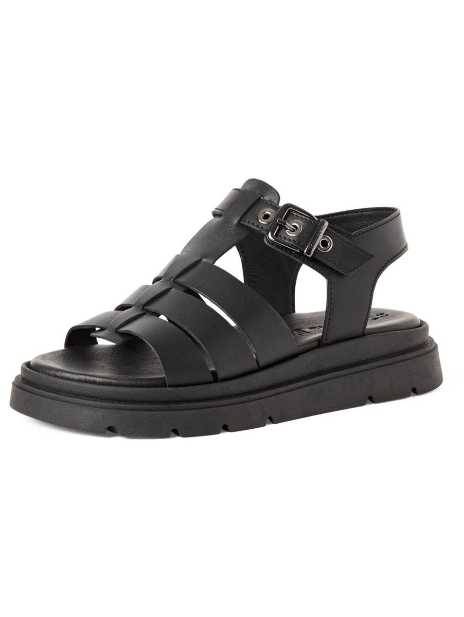 Chunky Riemchen-Sandalen im Cage-Design