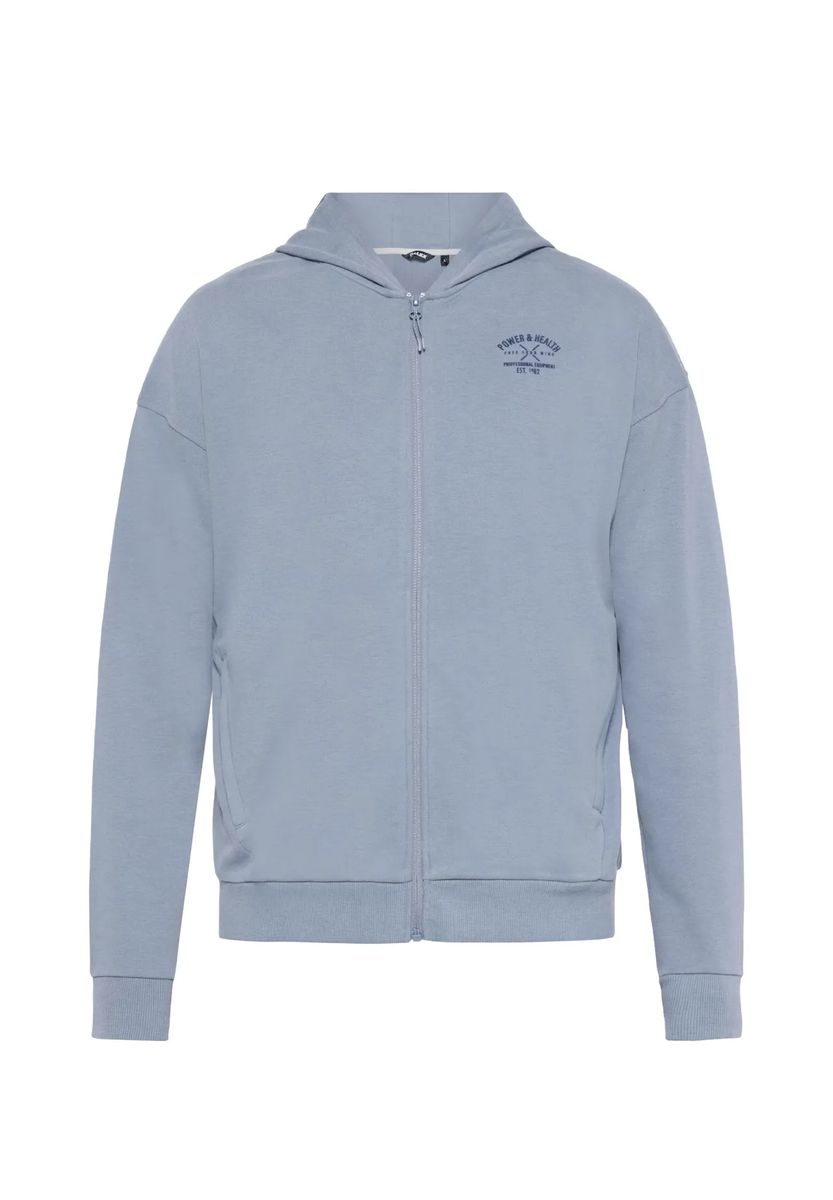 Minimalistische Kapuzenjacke mit Logo
