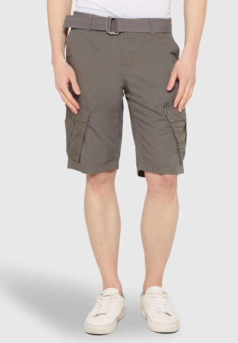 Utility Cargo-Bermudas mit Gürtel