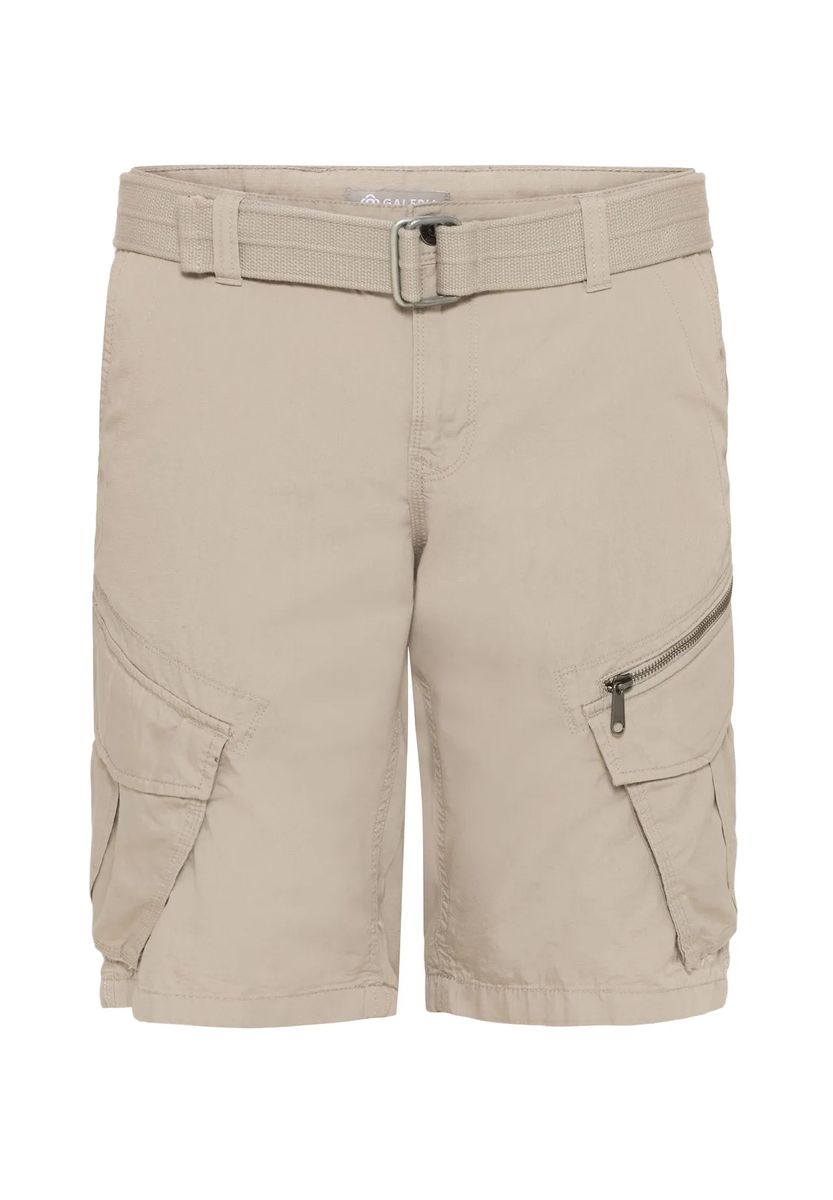 Utility Cargo-Bermudashorts mit Gürtel