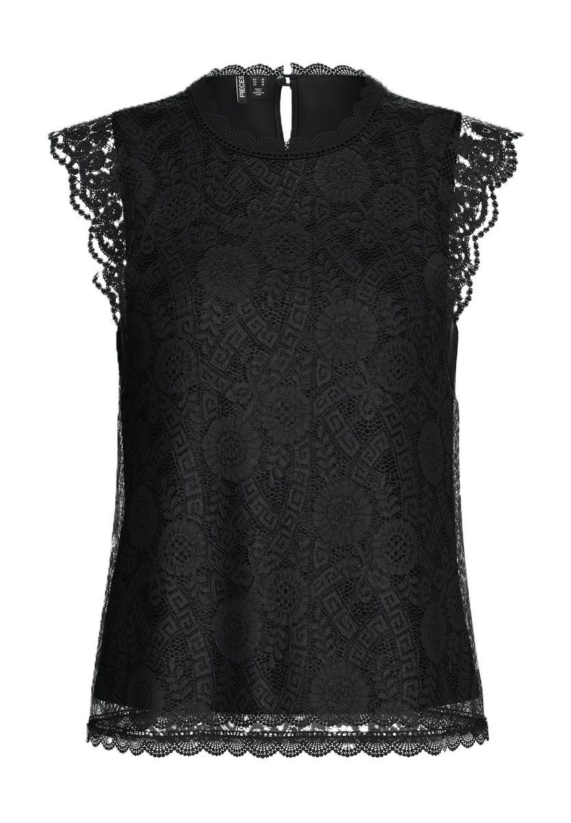 Elegantes ärmelloses Spitzentop