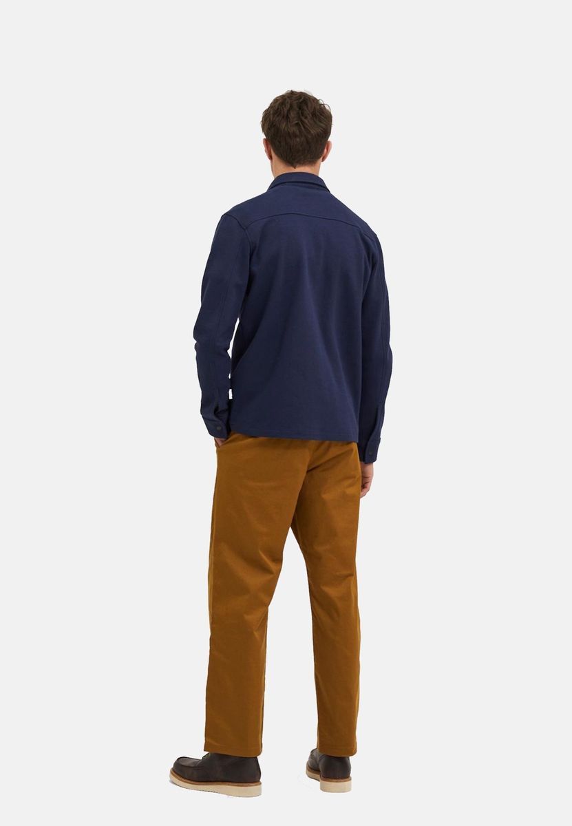 Overshirt aus Baumwollmischung mit regulärer Passform