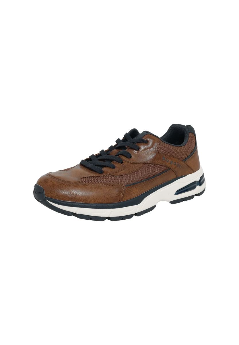 Vielseitige Leder- und Mesh-Sneaker
