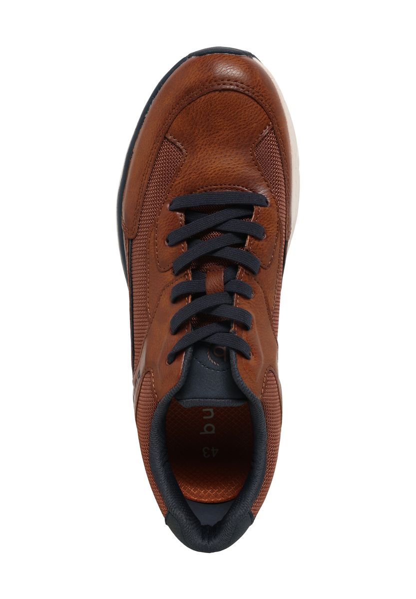Vielseitige Leder- und Mesh-Sneaker