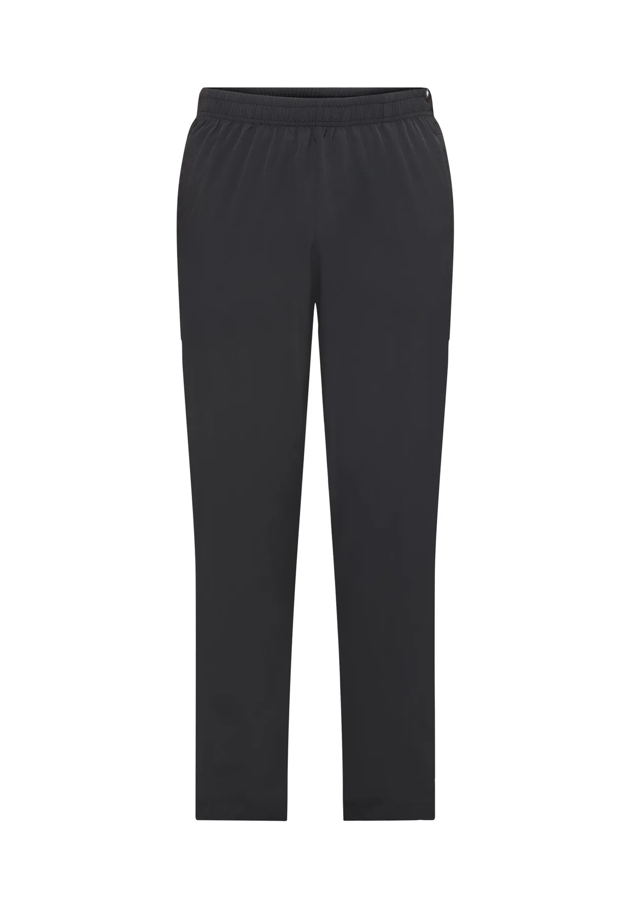Stoffhose mit Gummibund und geradem Bein