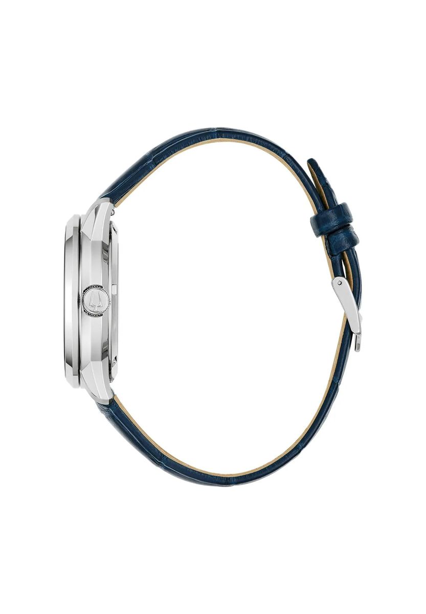 Automatik-Skelettuhr mit Lederarmband