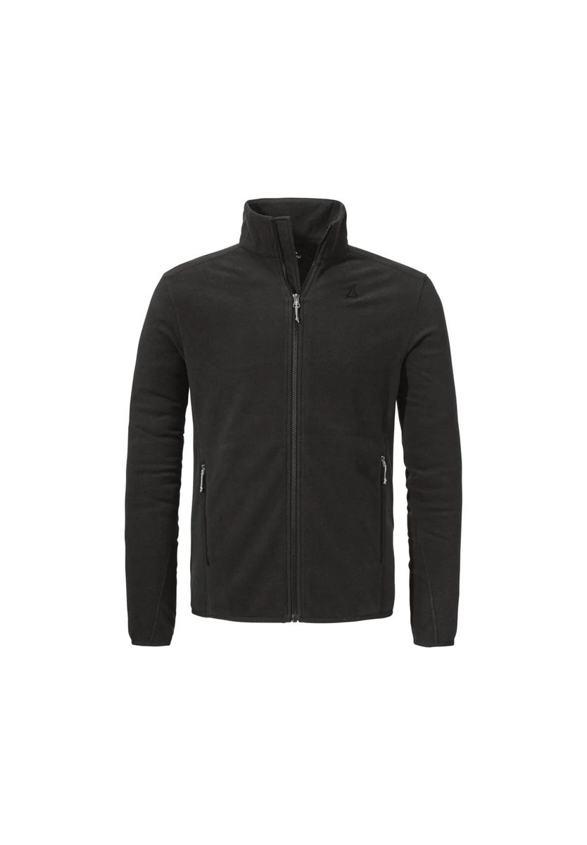 Leichte Fleecejacke mit hohem Stehkragen