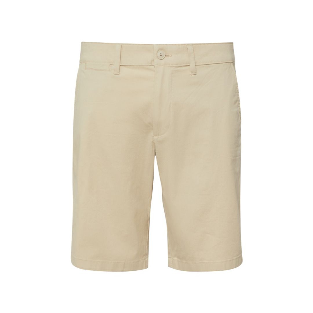 Chino-Shorts mit gerader Passform