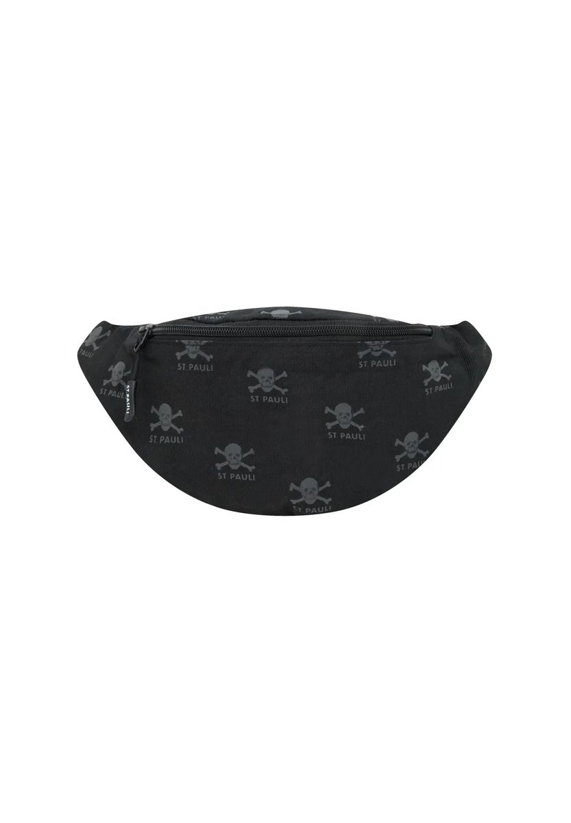 Bauchtasche mit Totenkopf-Print