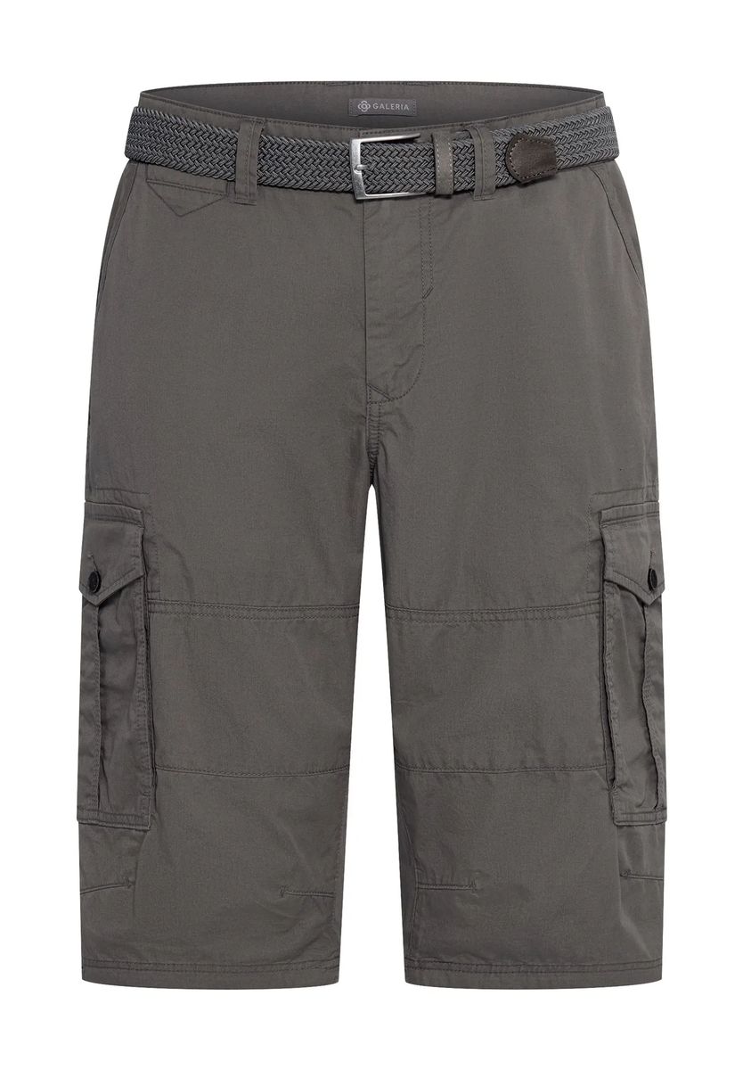 Cargo-Bermuda-Shorts mit Gürtel