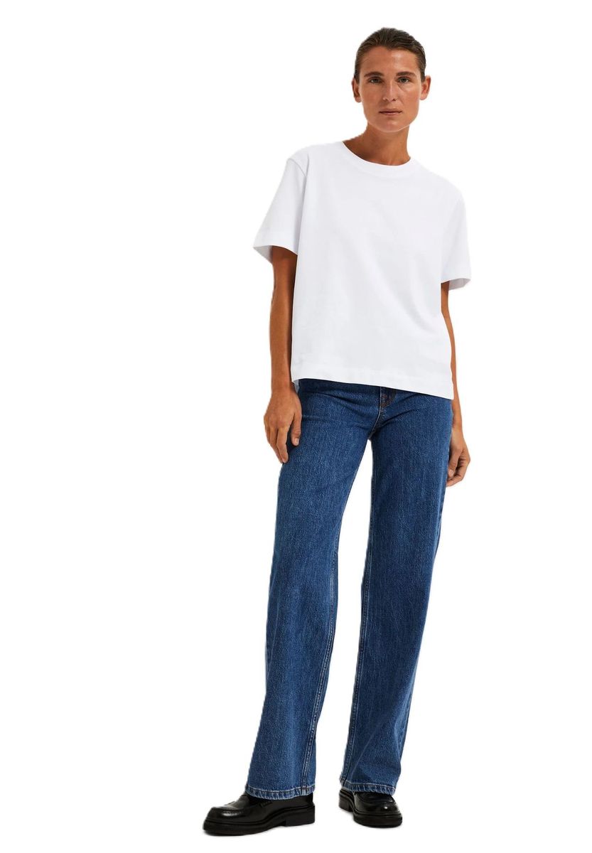 T-Shirt mit Boxy Fit aus Bio-Baumwolle