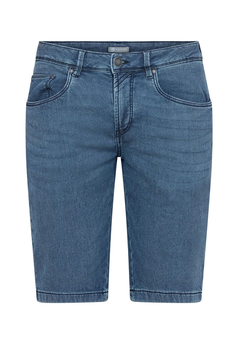 Klassische Jeans-Bermudas im Five-Pocket-Stil